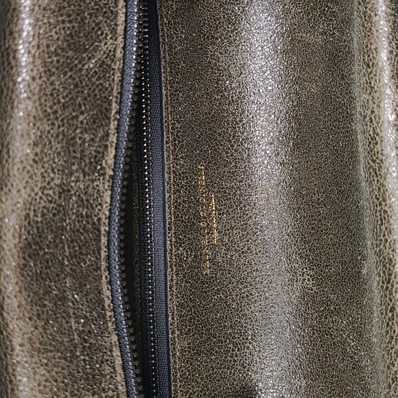 Brunello Cucinelli Buffed Leather Shoulder Bag. Monili - Picture 9 of 16
